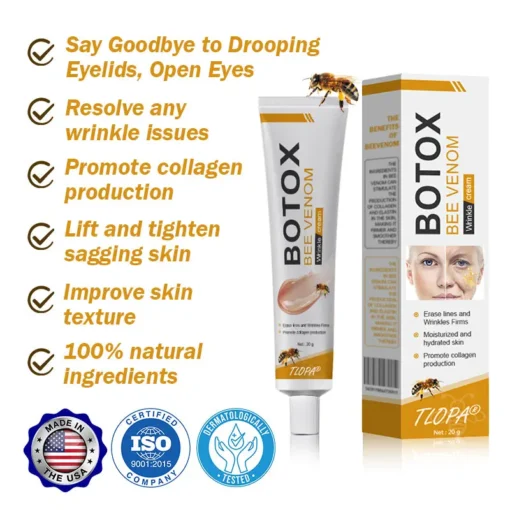 𝗧𝗟𝗢𝗣𝗔® Botox Bee Venom Wrinkle Removal Cream