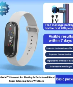 Histone™ Ultrasonic Fat Blasting & Far Infrared Blood Sugar Balancing Detox Wristband